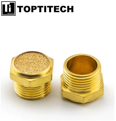 Sintered Copper Brass Vent Plug Porous Hlau