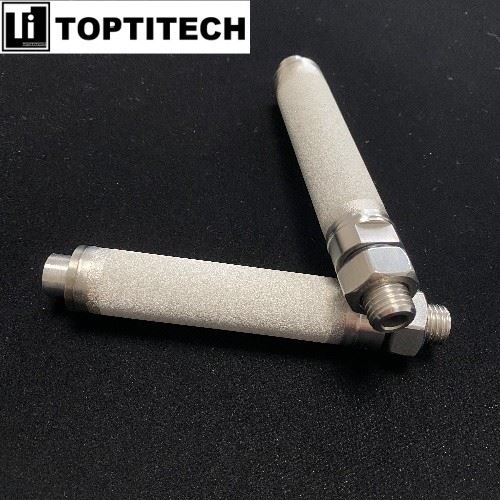 10um Double-opening SS316L Filter Element With Custom Connector factory