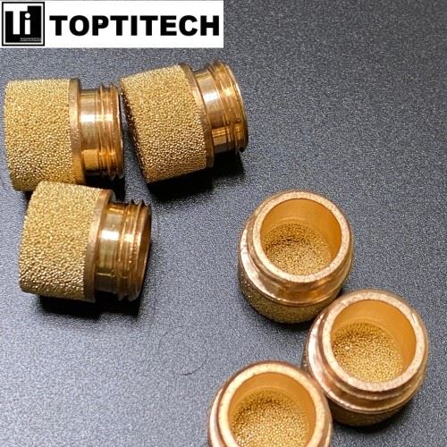 35 Micron Sintered Copper Engine Exhaust Filter Silencer best