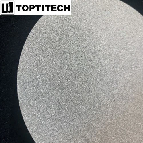 6.6mm Thick 10-Micron Stainless Steel Porous Disc For Noise Reduction high quality