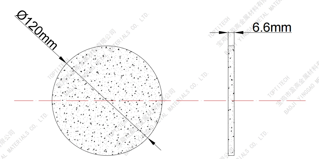 66mm Thick 10-Micron Stainless Steel Porous disc for Noise Reduction 66mm Thick 10-Micron Stainless Steel Porous disc for Noise Reduction